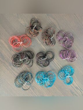 Bundle of Pakistani Indian Glass Bangles (Choorian) Sets